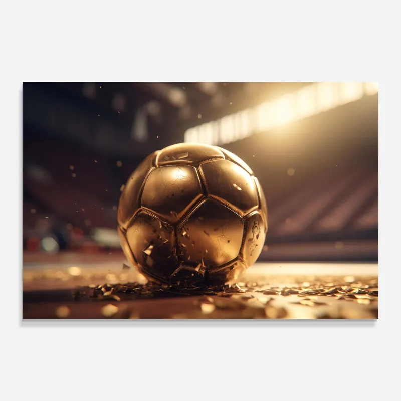 Geprüft Glasbild Award For Football
