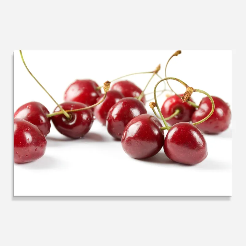 Glasbild Cherry Berries Direkt Vom Hersteller