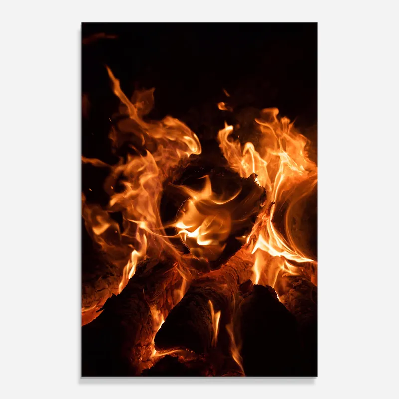 Glasbild Eternal Flame Garantierte Lieferung
