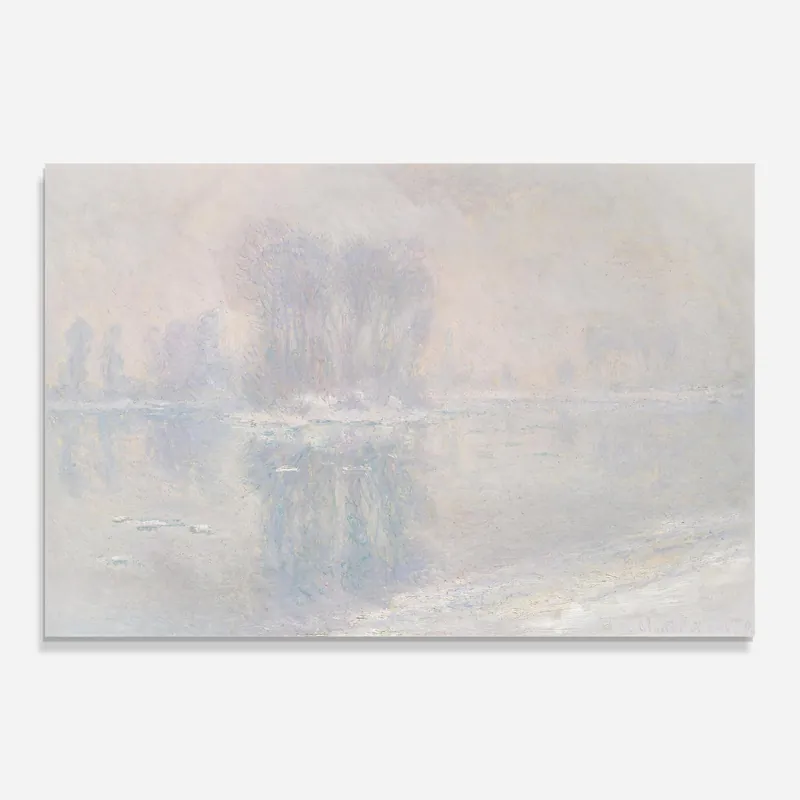 Glasbild Ice Floes Preiswert