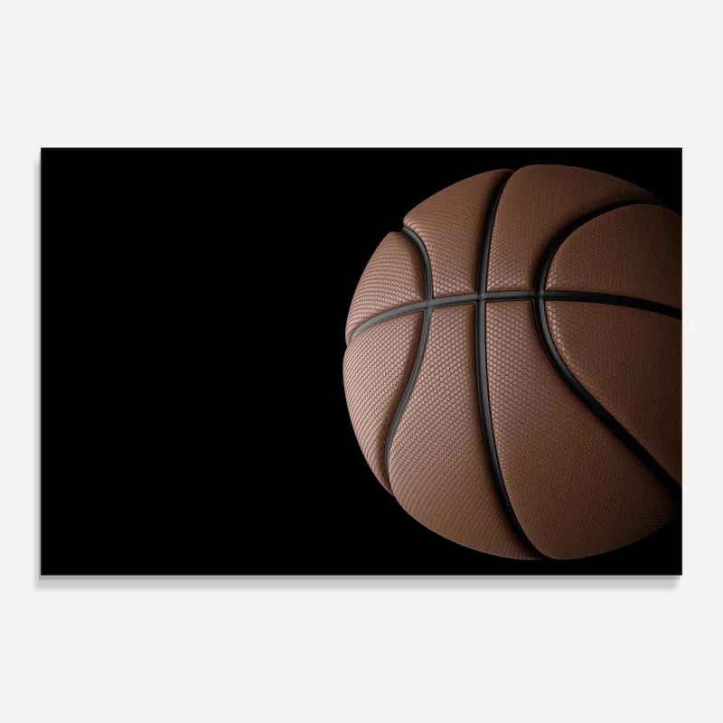 Jetzt Kaufen Glasbild 3d Basketball Ball