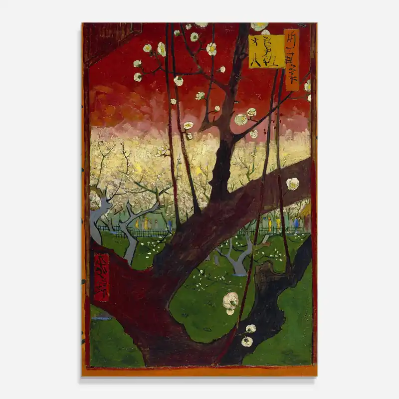 Sale Glasbild Naar Hiroshige