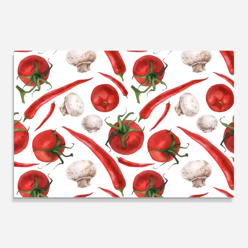 Glasbild Floating Tomato Bestpreis