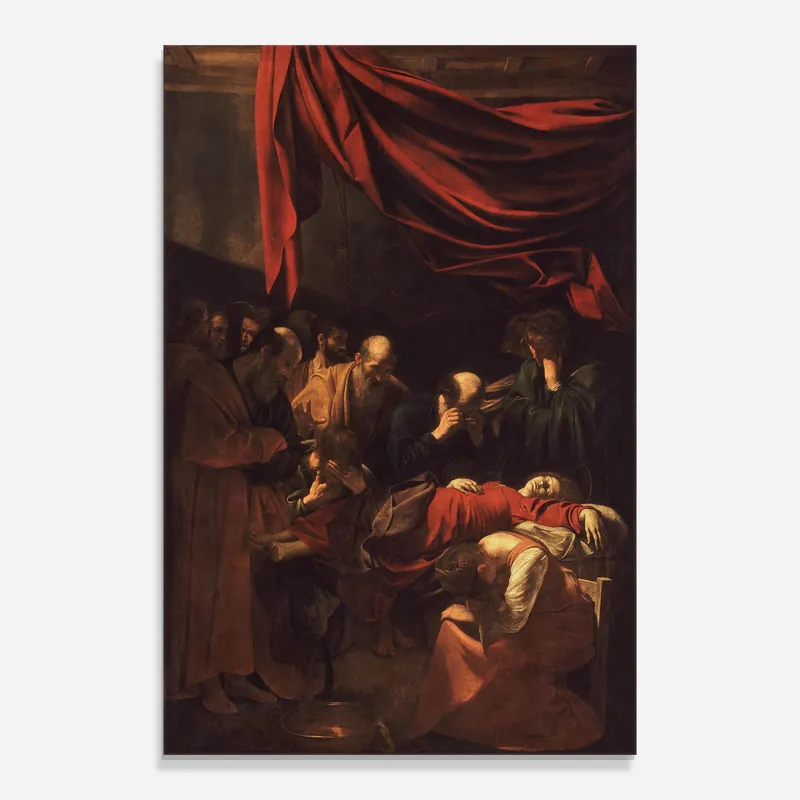Glasbild Death Of The Virgin Sale