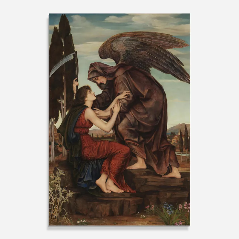 Glasbild Angel Of Death Sichere Zahlung