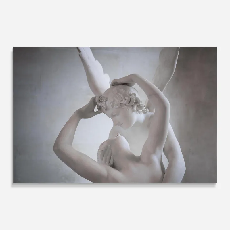 Glasbild Angel Kiss Preisreduziert