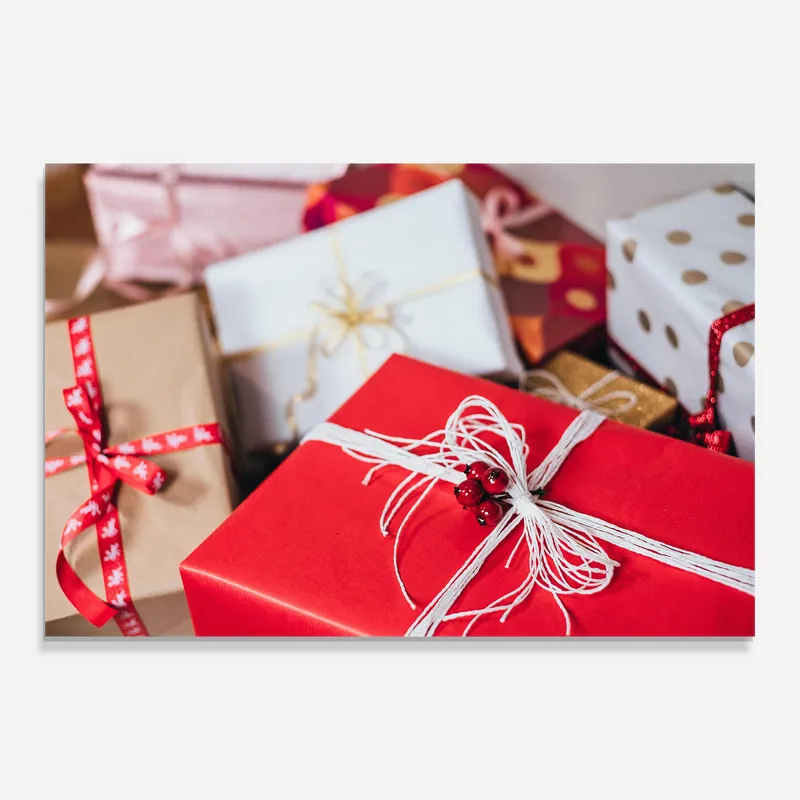 Neu Im Sortiment Glasbild Christmas Gifts