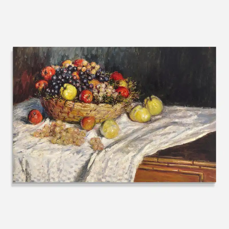 Expressversand Glasbild Apples And Grapes