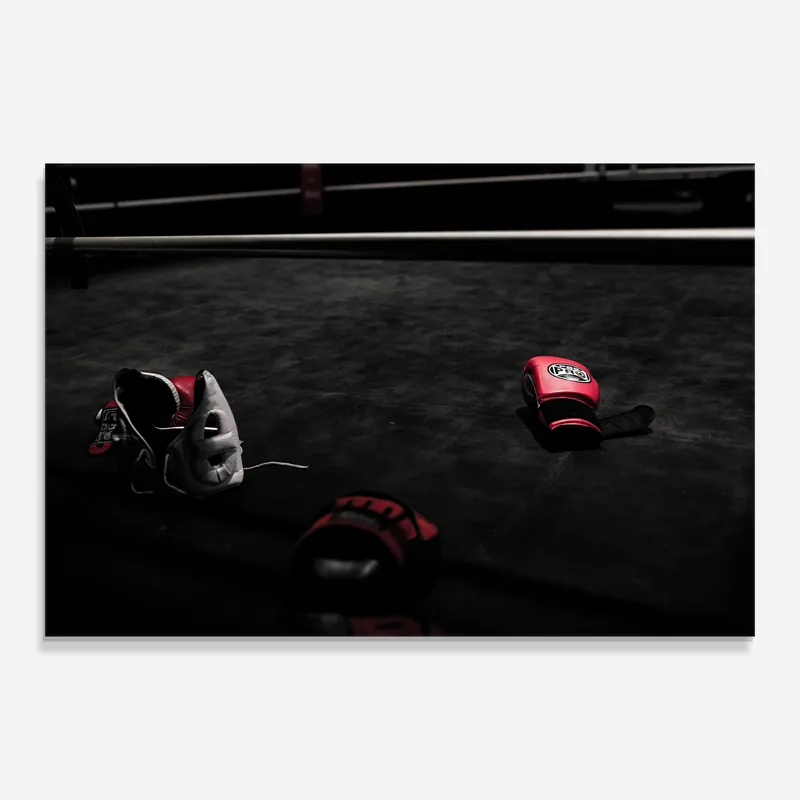 Letzte Chance Glasbild Ring Gloves