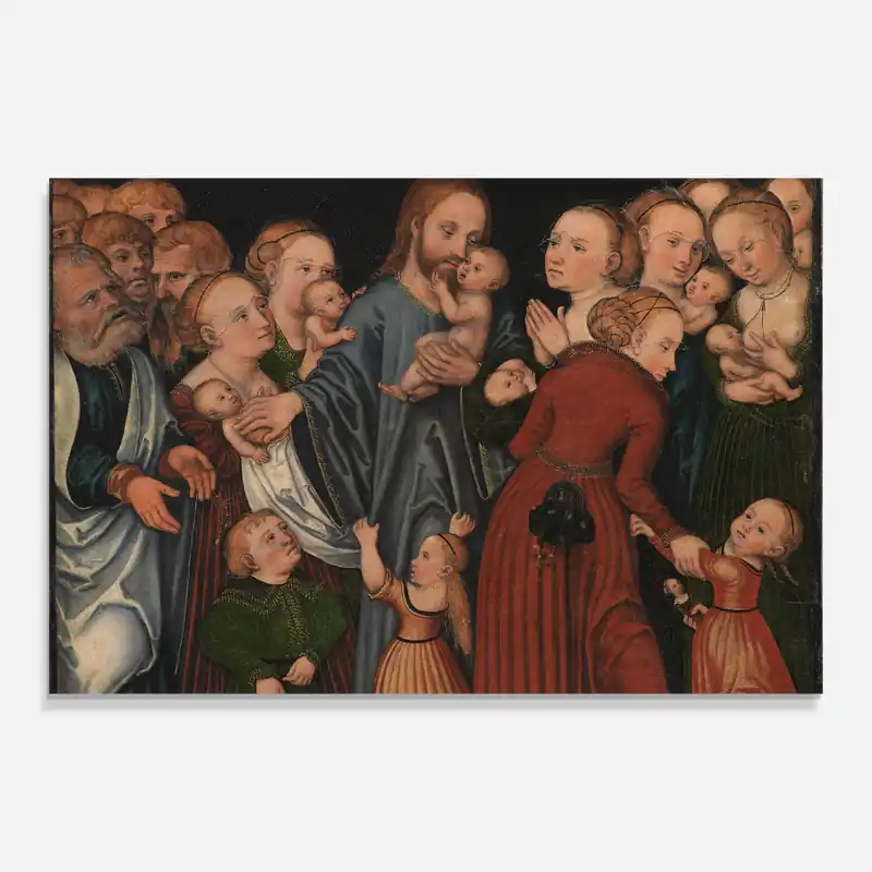 Sofort Bestellen Glasbild Jesus Old Art