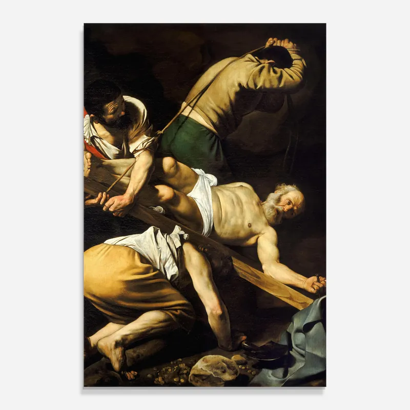 Sofort Bestellen Glasbild Crucifixion Of Saint Peter