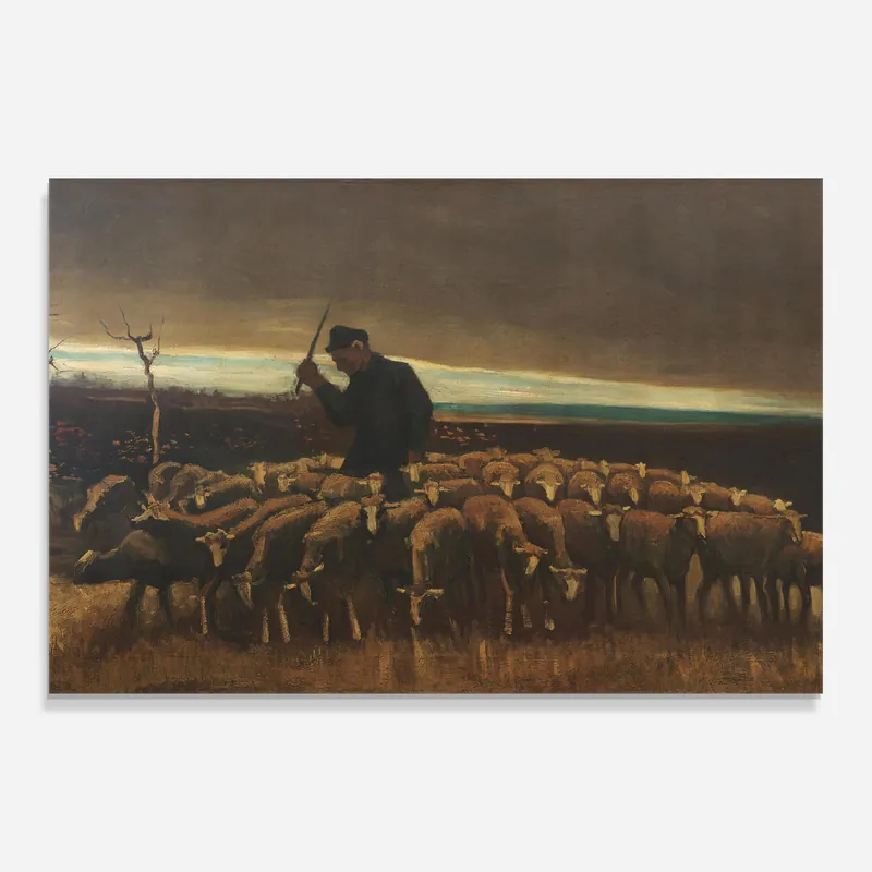 Glasbild Flock Of Sheep Kracherpreis