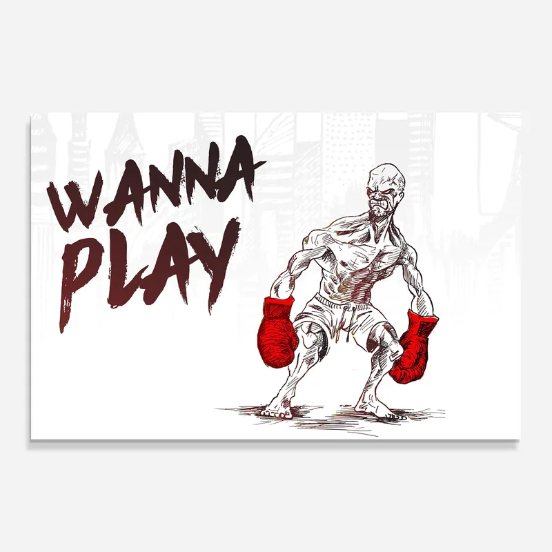 Garantierte Lieferung Glasbild Wanna Play Box