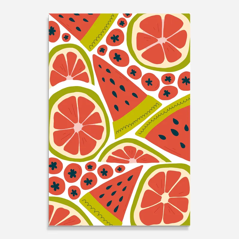 Glasbild Watermelon Abverkauf