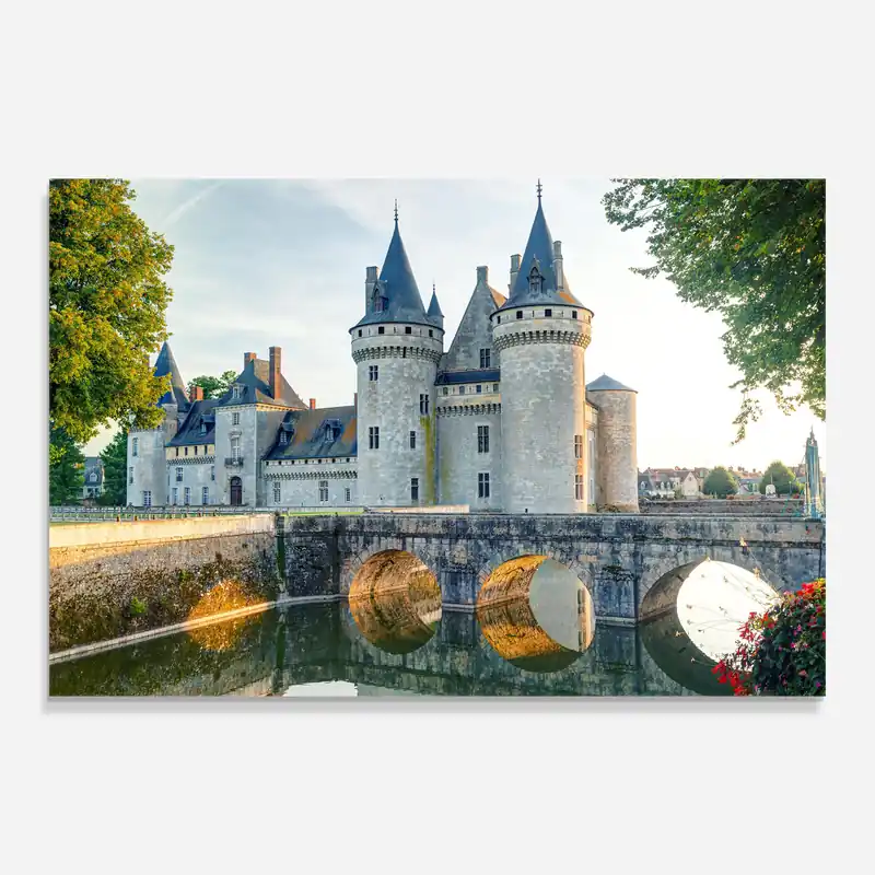Glasbild Sullysurloire France Geprüft
