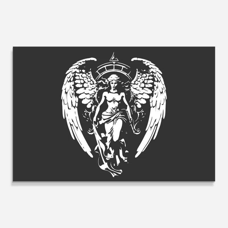 Glasbild Angel Of Jewels Neu