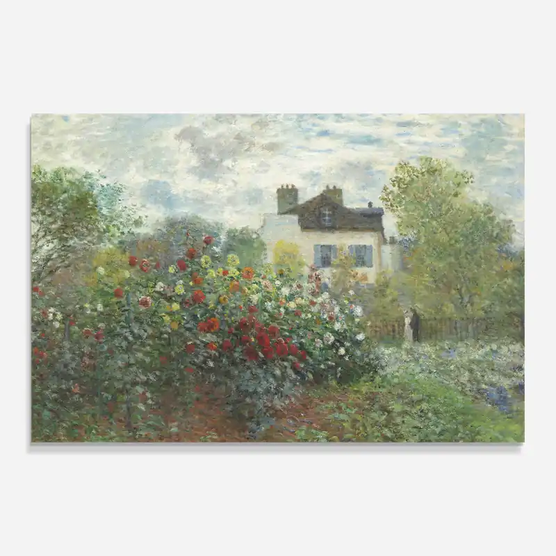 Glasbild Garden In Argenteuilt Preisreduziert