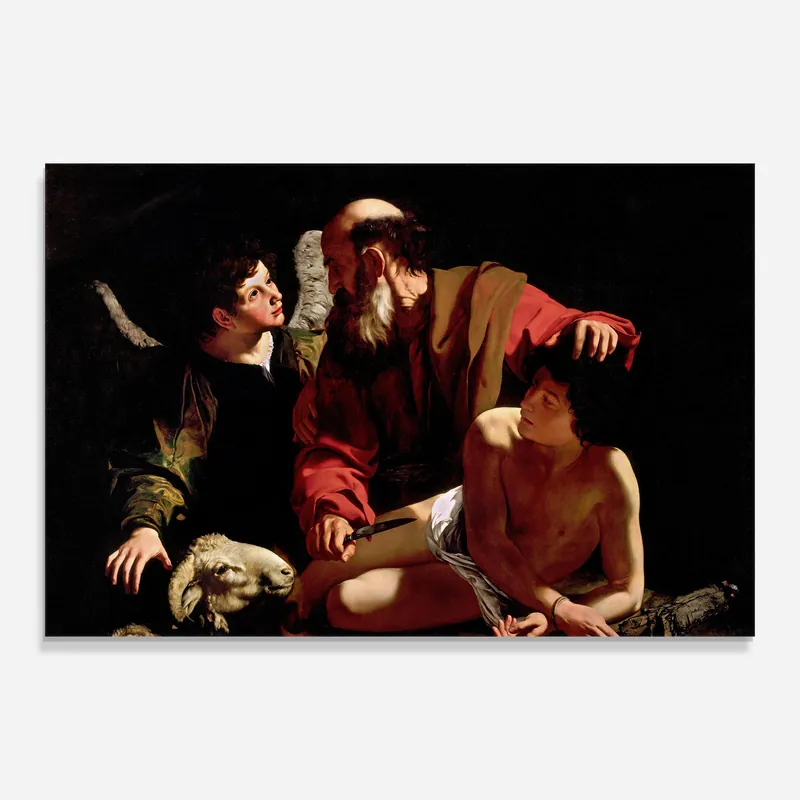Glasbild Sacrifice Of Isaac Neu Im Sortiment