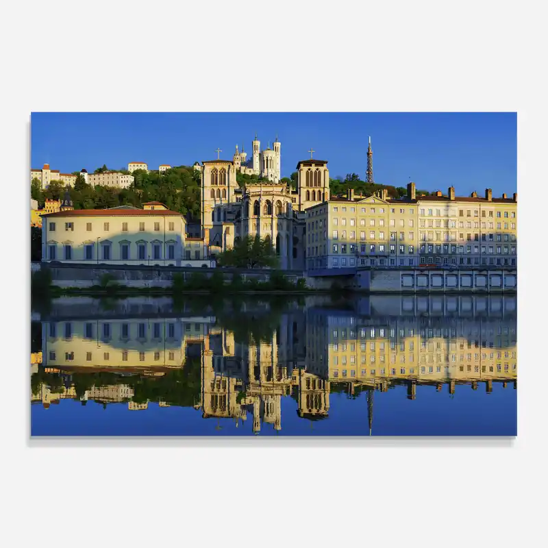 Sonderaktion Glasbild Saone River