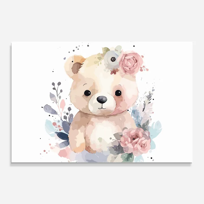 Glasbild Rose Bear Jetzt Bestellen