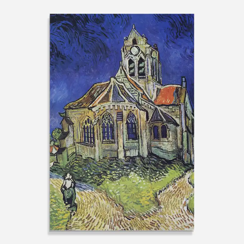 Glasbild The Church At Auvers Schnäppchen