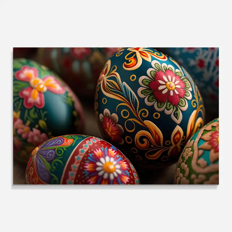 Glasbild Traditional Painted Eggs Jetzt Kaufen
