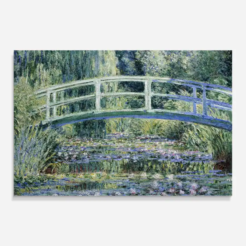 Beliebt Glasbild Water Lilies