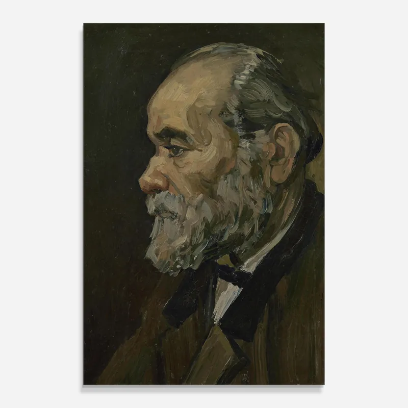 Jetzt Bestellen Glasbild Portret Oude Man