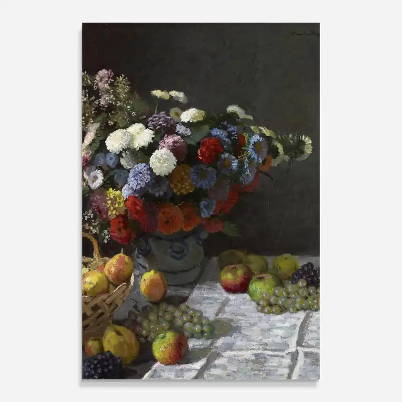 Top-Seller Glasbild Still Life With Flowers