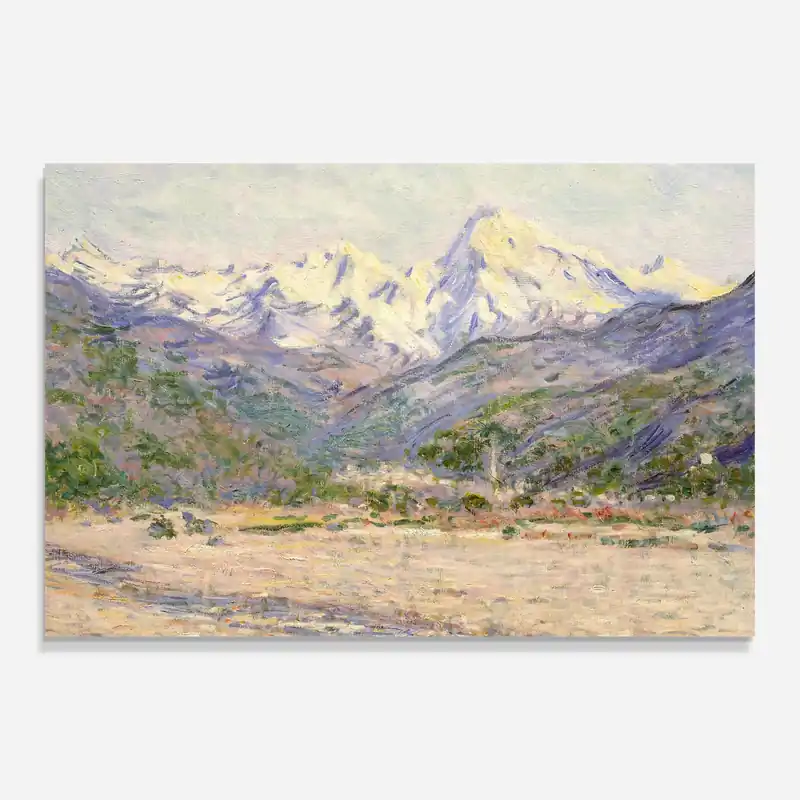 Garantierte Lieferung Glasbild Valley Of The Nervia