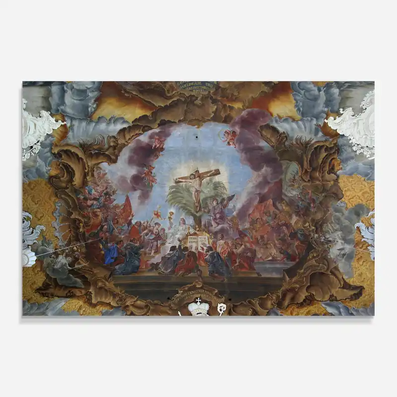 Glasbild Devine Illumination Preis Gesenkt