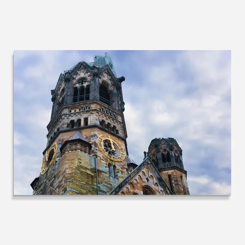 Glasbild Ruins Kaiser Wilhelm Germany Nur Für Kurze Zeit