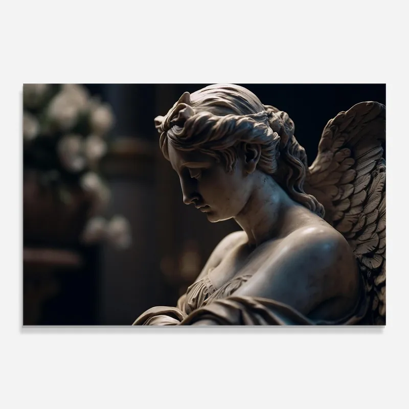 Kostenfreie Lieferung Glasbild Praying Woman