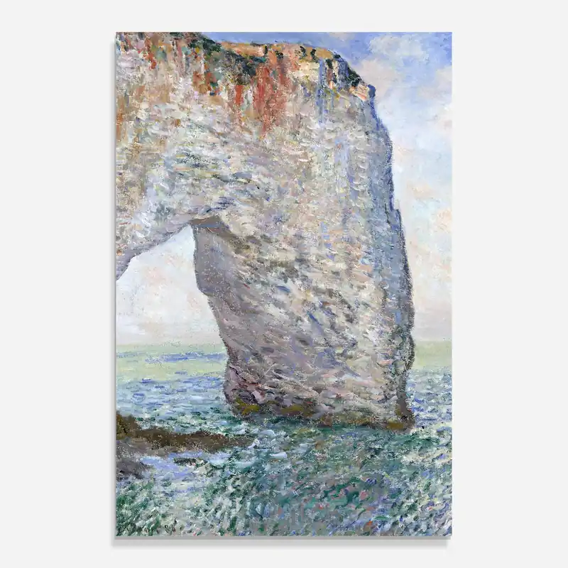 Glasbild Manneporte Near Etretat Preis Gesenkt