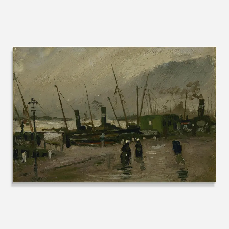 Glasbild Ruijterkade Te Amsterdam Highlight