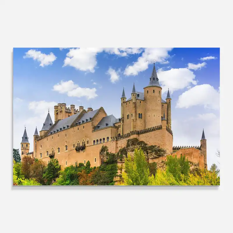Glasbild Segovia Spain Rabatt