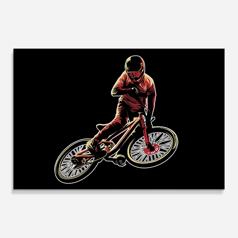 Glasbild Floating Bike Wochenendangebot