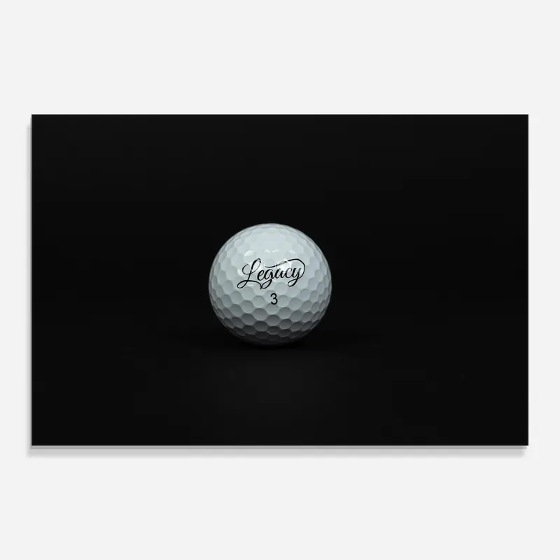 Glasbild Legacy Golf Ball Online Kaufen