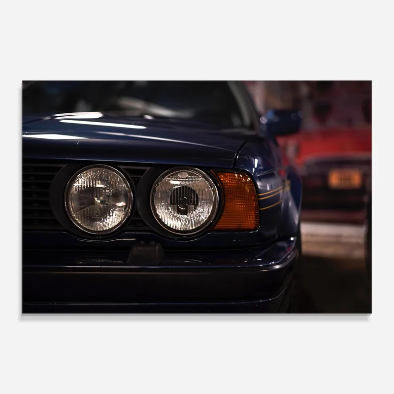 Sale Glasbild E30 Bmw Headlight