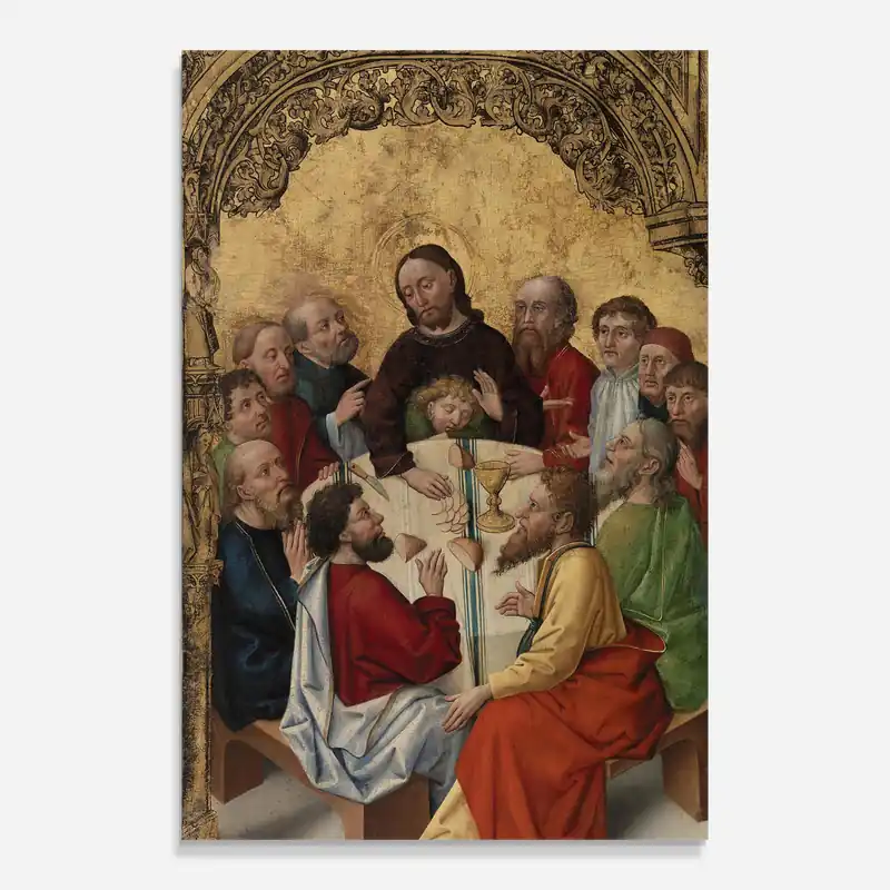 Kracherpreis Glasbild Old Religious Art