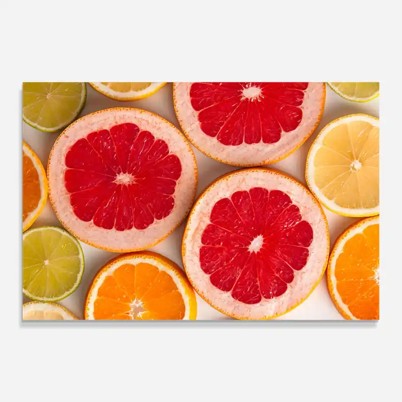 Glasbild Red Grapefruit Finale Aktion