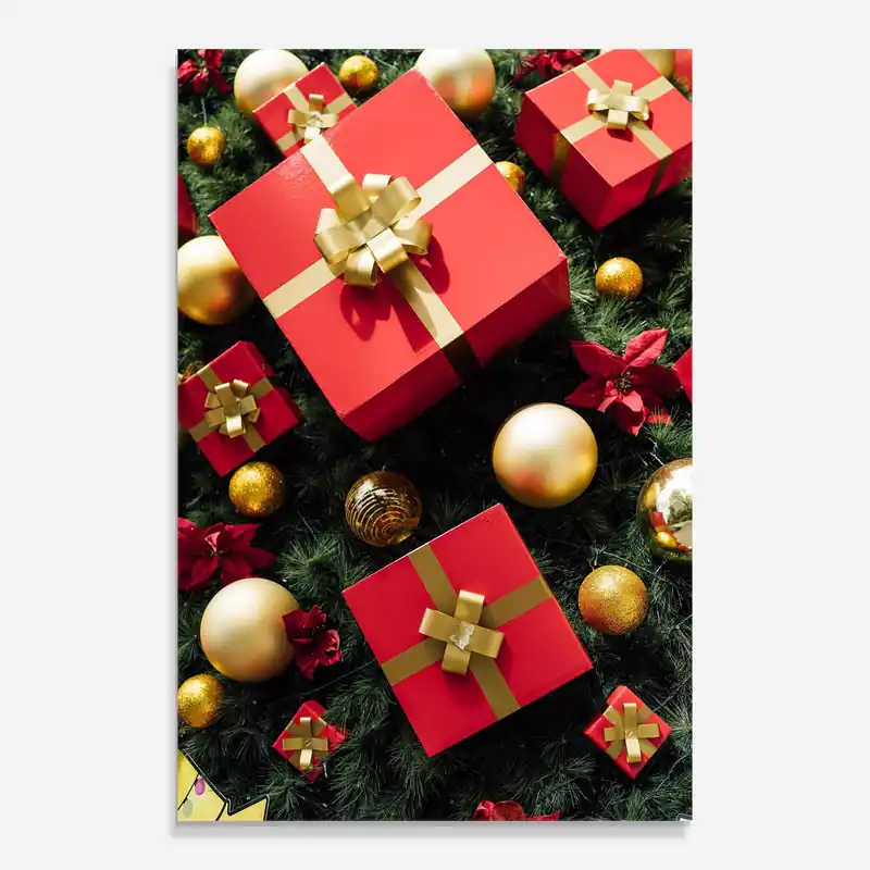 Neu Im Sortiment Glasbild Pretty Red Gifts