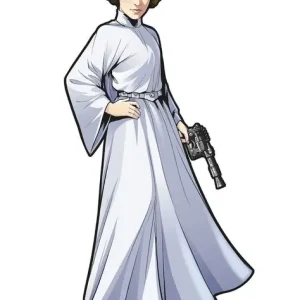 Star Wars XXL Princess Leia Fototapete Kostenloser Versand