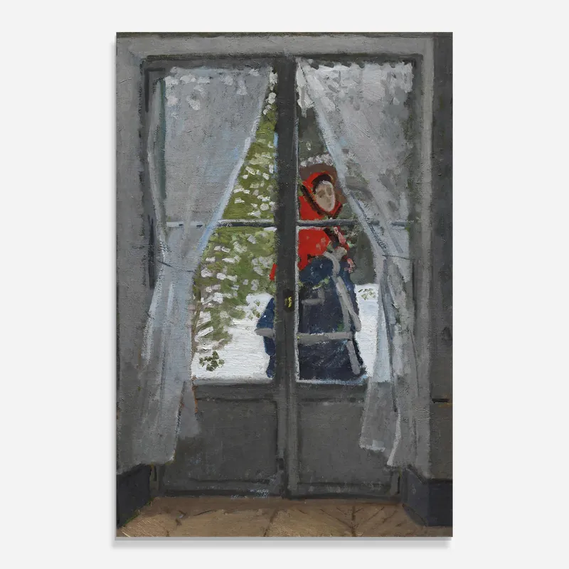 Preis Gesenkt Glasbild The Red Kerchief