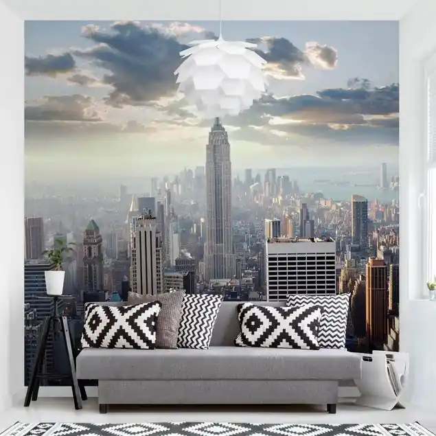 Angebot Sonnenaufgang in New York Fototapete • Vliestapete + Kleister • hergestellt in Deutschland