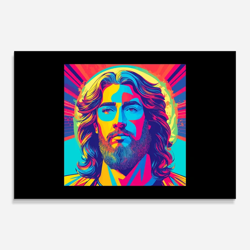 Knallerangebot Glasbild Lord Of Peace
