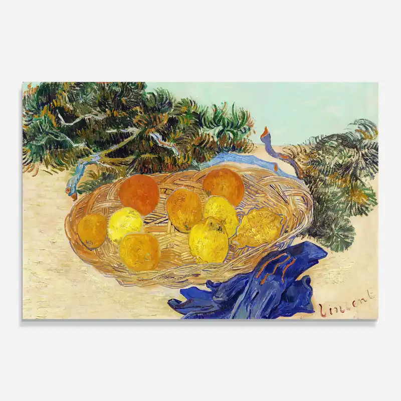 Glasbild Still Life Of Oranges Meistverkauft