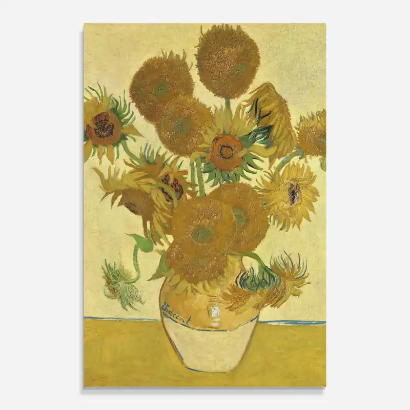 Glasbild Sunflowers Vase Art Jetzt Kaufen