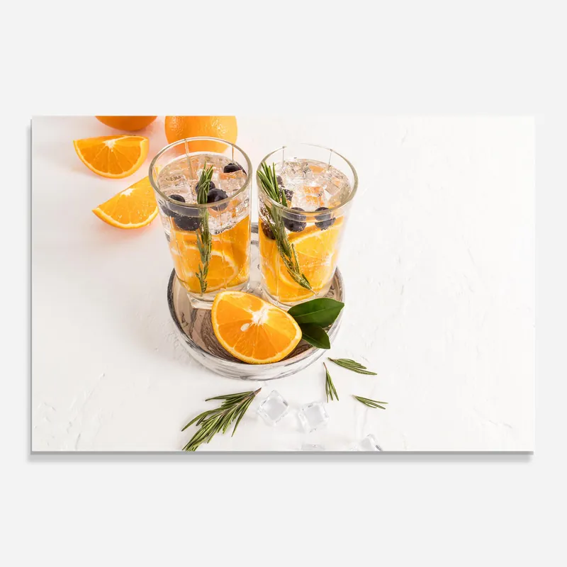 Direkt Vom Hersteller Glasbild Vitamin Water
