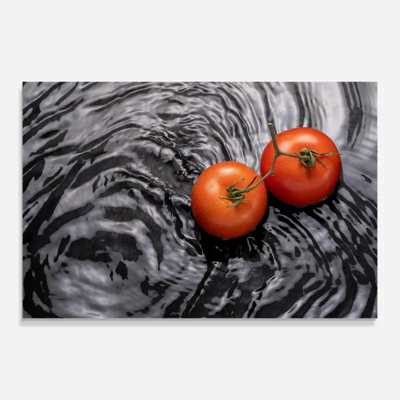 Glasbild Water Tomatoes Neu Im Sortiment